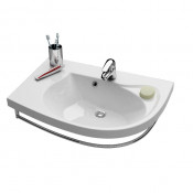 Умывальник Ravak Rosa Comfort XJ8L1100000 L с полотенцедержателем