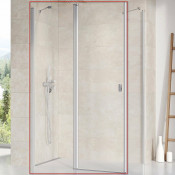 Душевая дверь Ravak Chrome CRV2-90 1QV70U00Z1 сатин/транспарент