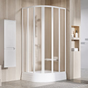 Душевой уголок Ravak Supernova SKKP6-80 32040100ZG 80x80 белый/grape