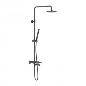 Душевая система Damixa Scandinavian Pure 936740300 чёрный матовый