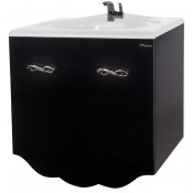 Тумба под раковину Bellezza Версаль 2210 90 черный