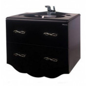 Тумба под раковину Bellezza Версаль 2187 90 черный