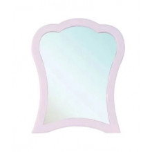 Зеркало Bellezza Грация 3673 80х100 розовый