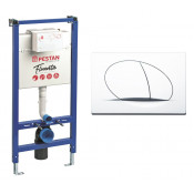 Инсталляция для подвесного унитаза Pestan СЕТ Fluenta Рама   PLAY SET40006356PW белая