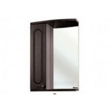 Зеркальный шкаф Bellezza Камелия 485 55 L с подсветкой венге