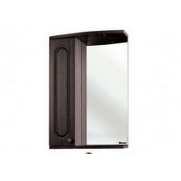 Зеркальный шкаф Bellezza Камелия 485 55 L с подсветкой венге
