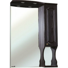 Зеркальный шкаф Bellezza Камелия 495 65 R с подсветкой венге