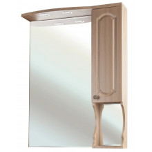 Зеркальный шкаф Bellezza Камелия 497 65 R с подсветкой светлый лен