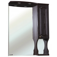 Зеркальный шкаф Bellezza Камелия 504 75 R с подсветкой венге