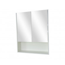 Зеркальный шкаф Bellezza Ницца 11744 70 белый