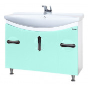 Тумба под раковину Bellezza Лагуна 1372 105 салатовый