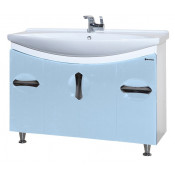 Тумба под раковину Bellezza Лагуна 2949 120 голубой
