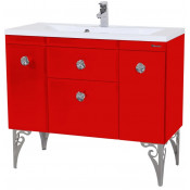 Тумба под раковину Bellezza Луссо 3813 90 красный