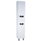 Пенал Bellezza Альфа 5581 35R с бельевой корзиной белый