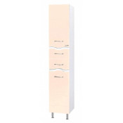 Шкаф-пенал Bellezza Мари 384 35 L белый/бежевый