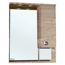 Зеркальный шкаф Bellezza Неаполь 5148 60 R с подсветкой карпатская ель