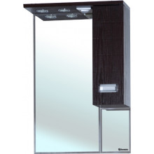 Зеркальный шкаф Bellezza Сиена 570 70 R с подсветкой венге