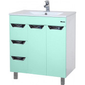 Тумба под раковину Bellezza Симона 1513 75 салатовый