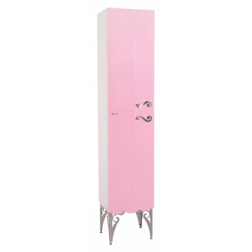 Шкаф-пенал Bellezza Эстель 3993 40 L розовый