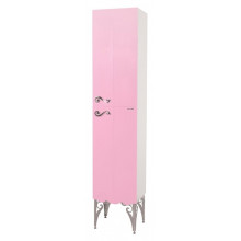 Шкаф-пенал Bellezza Эстель 3994 40 R розовый