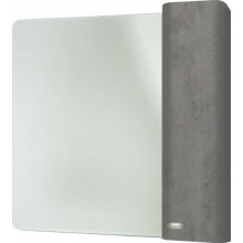 Зеркальный шкаф Bellezza Олимпия 10244 80R серый