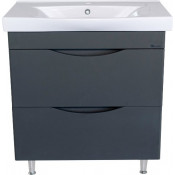 Тумба под раковину Bellezza Санриса 10191 80 серый