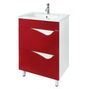 Тумба под раковину Bellezza Эйфория 10223 60 красный