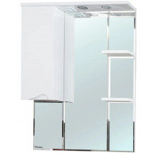 Зеркальный шкаф Bellezza Эйфория 5409 80 L с подсветкой белый