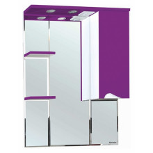 Зеркальный шкаф Bellezza Эйфория 5418 80 R с подсветкой фиолетовый