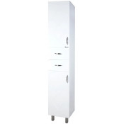 Шкаф-пенал Bellezza Элеганс 6443 35 L/R белый