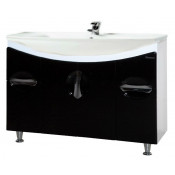 Тумба под раковину Bellezza Лагуна 10107 105 черный