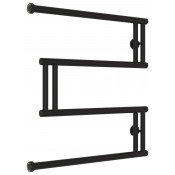 Водяной полотенцесушитель Сунержа High-Tech M 31-0050-6060 60х60 матовый черный