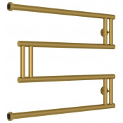 Водяной полотенцесушитель Сунержа High-Tech M+ 032-4050-5065 50х65 матовое золото