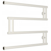 Водяной полотенцесушитель Сунержа High-Tech M+ 30-4050-5065 50х65 матовый белый