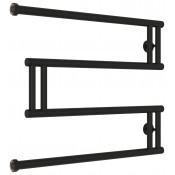 Водяной полотенцесушитель Сунержа High-Tech M+ 31-4050-5065 50х65 матовый черный