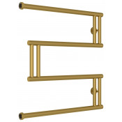 Водяной полотенцесушитель Сунержа High-Tech M+ 032-4050-6060 60х60 матовое золото