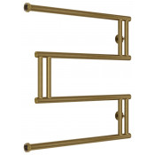 Водяной полотенцесушитель Сунержа High-Tech M+ 05-4050-6060 60х60 состаренная бронза