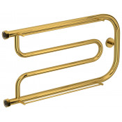 Водяной полотенцесушитель Сунержа Гусли 2 полки 03-0010-3265 32х65 золото