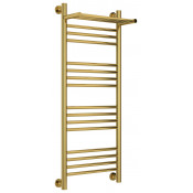 Водяной полотенцесушитель Сунержа Богема с полкой+ 03-0223-1040 100х40 золото