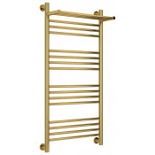 Водяной полотенцесушитель Сунержа Богема с полкой+ 03-0223-1050 100х50 золото