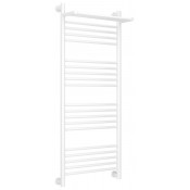 Водяной полотенцесушитель Сунержа Богема с полкой+ 12-0223-1250 120х50 белый