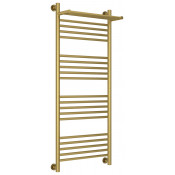 Водяной полотенцесушитель Сунержа Богема с полкой+ 051-0223-1250 120х50 состаренная латунь