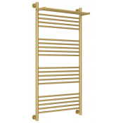 Водяной полотенцесушитель Сунержа Богема с полкой+ 032-0223-1260 120х60 матовое золото