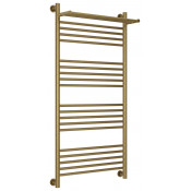 Водяной полотенцесушитель Сунержа Богема с полкой+ 05-0223-1260 120х60 состаренная бронза