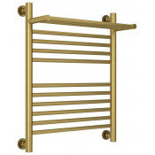 Водяной полотенцесушитель Сунержа Богема с полкой+ 051-0223-6050 60х50 состаренная латунь