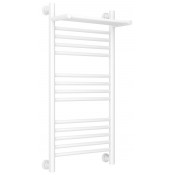 Водяной полотенцесушитель Сунержа Богема с полкой+ 12-0223-8040 80х40 белый