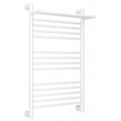 Водяной полотенцесушитель Сунержа Богема с полкой+ 12-0223-8050 80х50 белый
