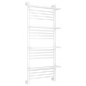 Водяной полотенцесушитель Сунержа Богема с 4 полками+ 12-0224-1250 120х50 белый