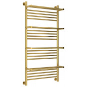 Водяной полотенцесушитель Сунержа Богема с 4 полками+ 03-0224-1260 120х60 золото