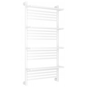Водяной полотенцесушитель Сунержа Богема с 4 полками+ 30-0224-1260 120х60 матовый белый